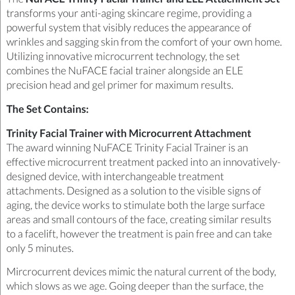 NuFace Trinity SOLD - Picture 3 of 8